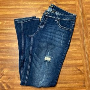 ZCO JEANS- Mid rise ripped jeans